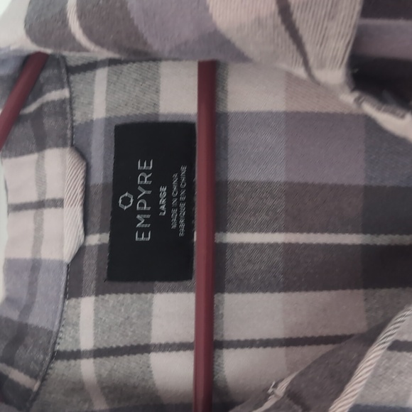 Purple flannel button-down - Picture 2 of 4